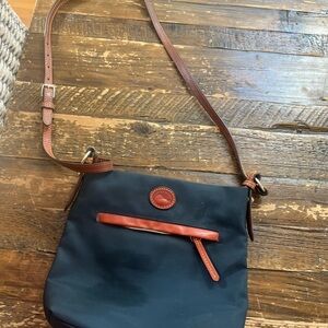 Dooney and Bourke medium size crossbody bag. Navy